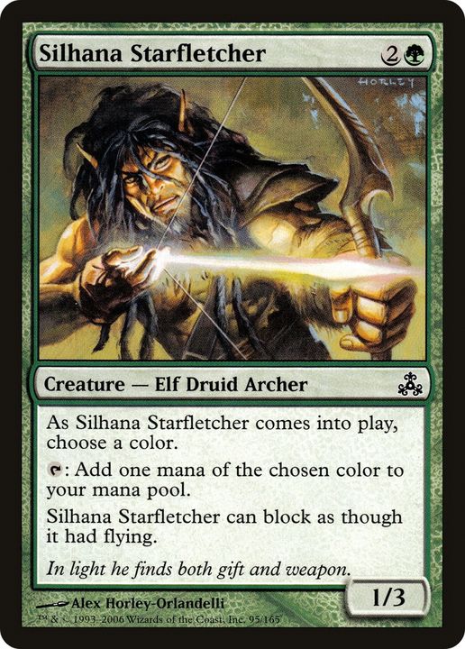 Silhana Starfletcher in the group Magic the Gathering / Types / Colors / Green at Proxyprinters.com (91561)