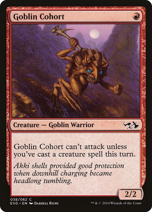 Goblin Cohort in the group Magic the Gathering / Types / Creatures / Warrior at Proxyprinters.com (91569)