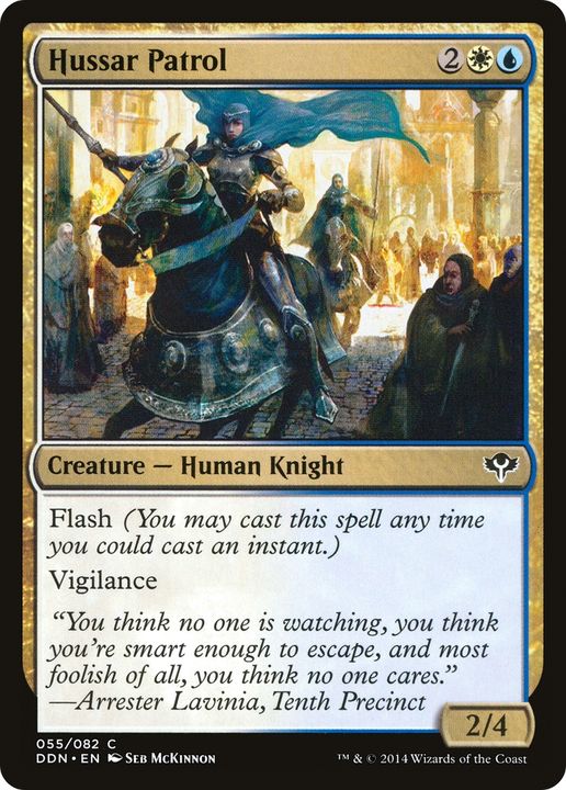 Hussar Patrol in the group Magic the Gathering / Types / Colors / Multicolors / U, W at Proxyprinters.com (91581)