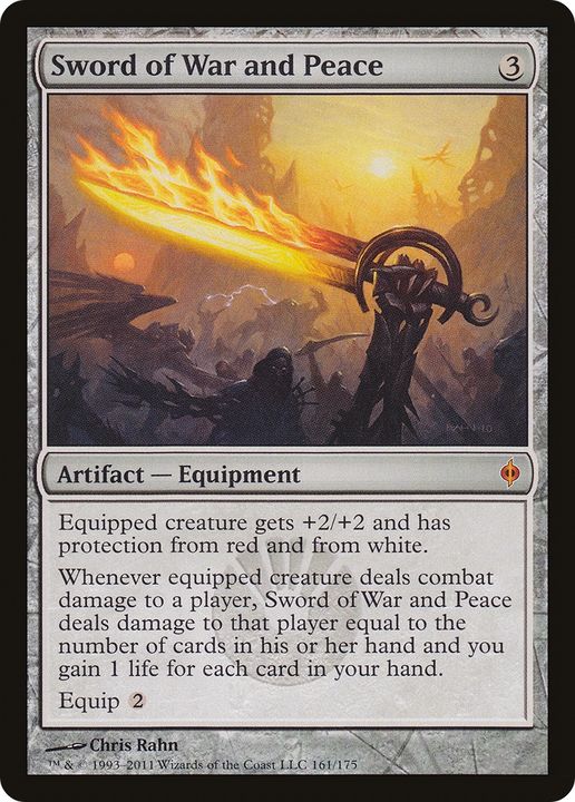 Sword of War and Peace in the group Magic the Gathering / Types / Artifacts / Artifact at Proxyprinters.com (91590)