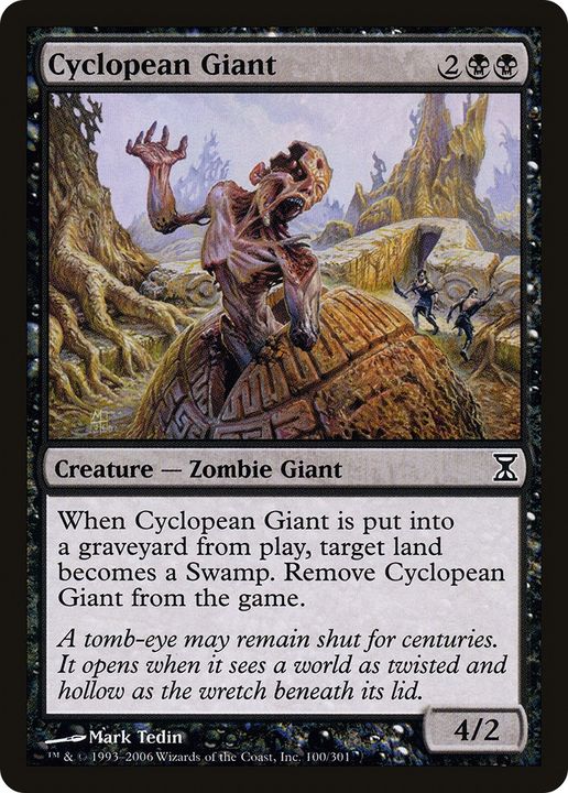 Cyclopean Giant in the group Magic the Gathering / Types / Colors / Black at Proxyprinters.com (91593)