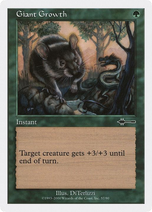 Giant Growth in the group Magic the Gathering / Types / Colors / Green at Proxyprinters.com (91595)