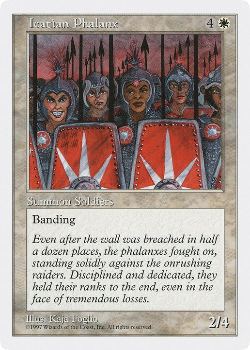 Icatian Phalanx in the group Magic the Gathering / Sets / Fifth Edition at Proxyprinters.com (91604)