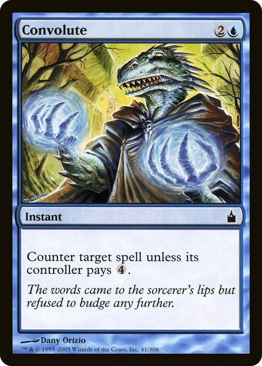 Convolute in the group Magic the Gathering / Types / Colors / Blue at Proxyprinters.com (91615)