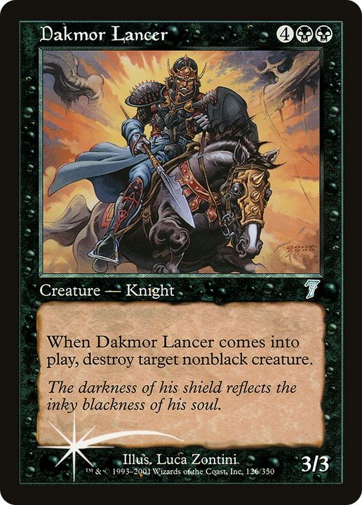 Dakmor Lancer in the group Magic the Gathering / Sets / Seventh Edition at Proxyprinters.com (91620)