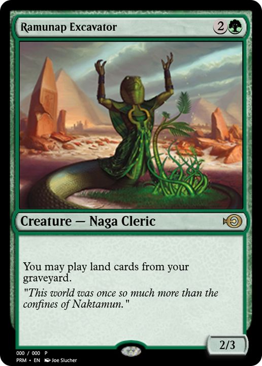 Ramunap Excavator in the group Magic the Gathering / Types / Colors / Green at Proxyprinters.com (91631)