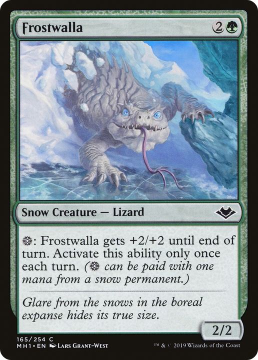 Frostwalla in the group Magic the Gathering / Types / Colors / Green at Proxyprinters.com (91634)