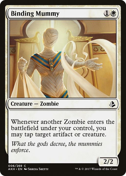 Binding Mummy in the group Magic the Gathering / Types / Colors / White at Proxyprinters.com (91658)