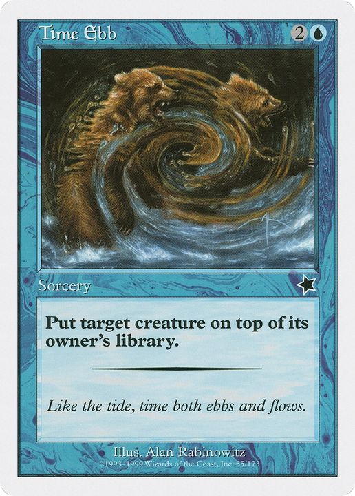 Time Ebb in the group Magic the Gathering / Types / Colors / Blue at Proxyprinters.com (91710)