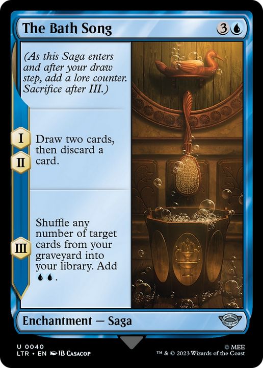 The Bath Song in the group Magic the Gathering / Types / Colors / Blue at Proxyprinters.com (91720)