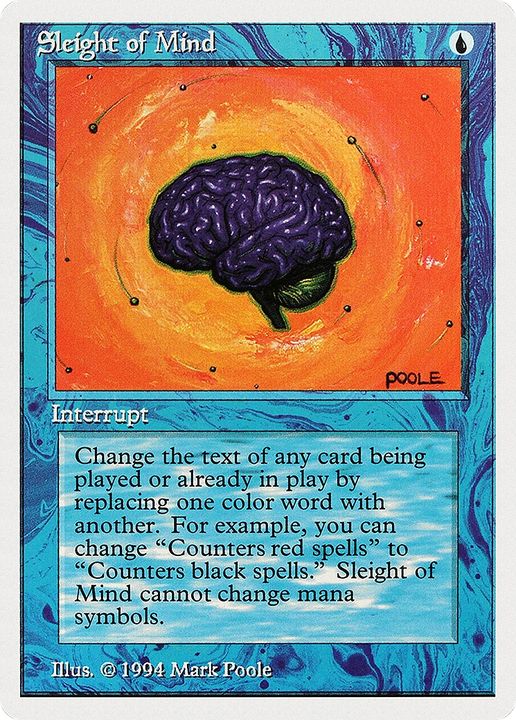 Sleight of Mind in the group Magic the Gathering / Types / Colors / Blue at Proxyprinters.com (91722)