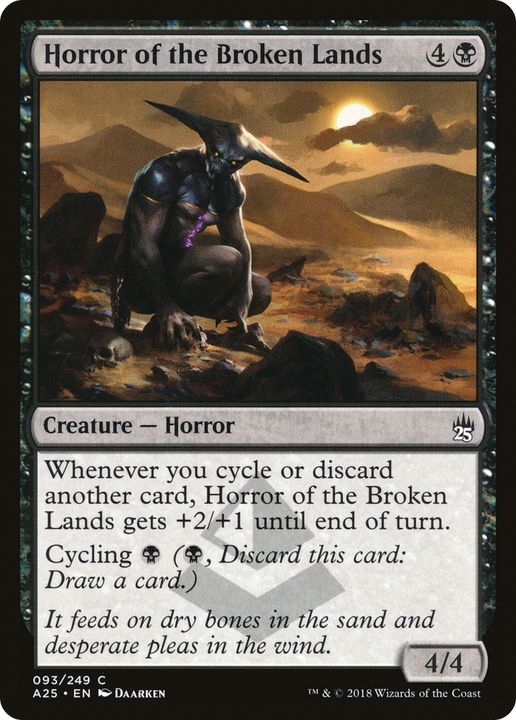 Horror of the Broken Lands in the group Magic the Gathering / Sets / Masters Edition III at Proxyprinters.com (91749)