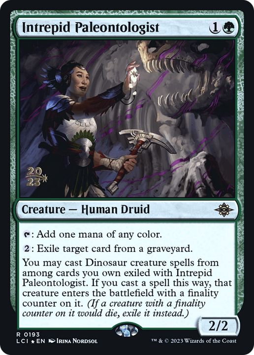 Intrepid Paleontologist in the group Magic the Gathering / Types / Colors / Green at Proxyprinters.com (91751)