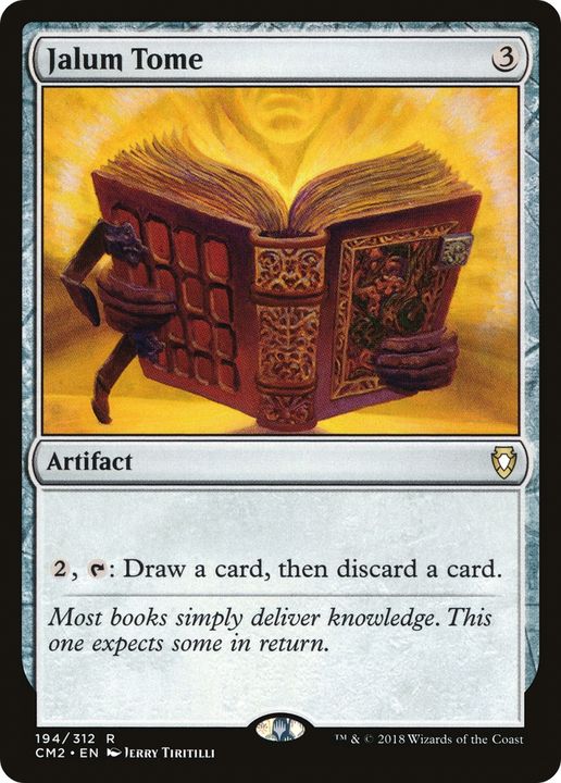 Jalum Tome in the group Magic the Gathering / Types / Artifacts / Artifact at Proxyprinters.com (91759)