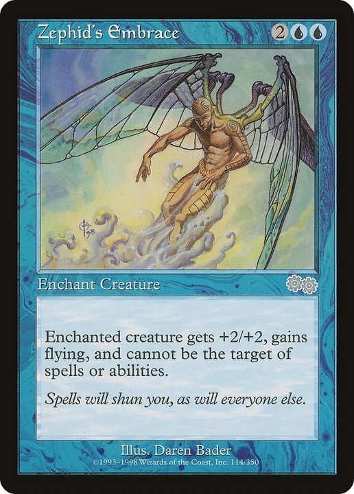 Zephid's Embrace in the group Magic the Gathering / Types / Colors / Blue at Proxyprinters.com (91771)