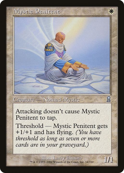 Mystic Penitent in the group Magic the Gathering / Types / Colors / White at Proxyprinters.com (91779)