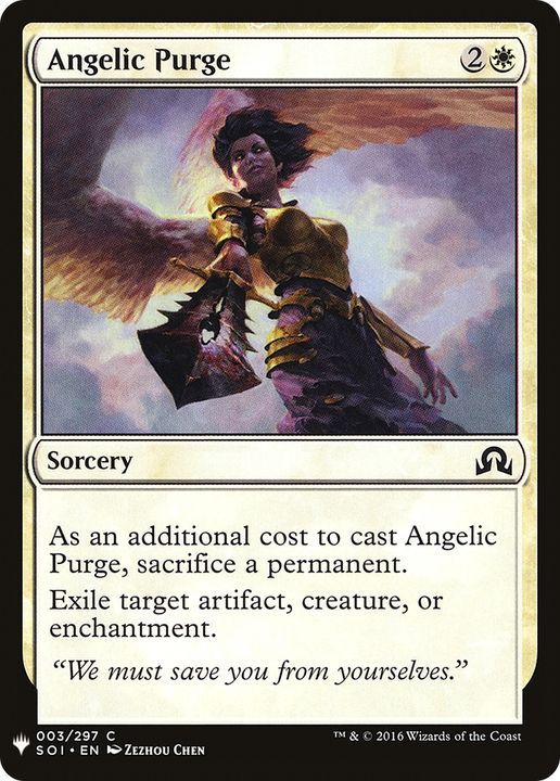 Angelic Purge in the group Magic the Gathering / Types / Colors / White at Proxyprinters.com (91781)