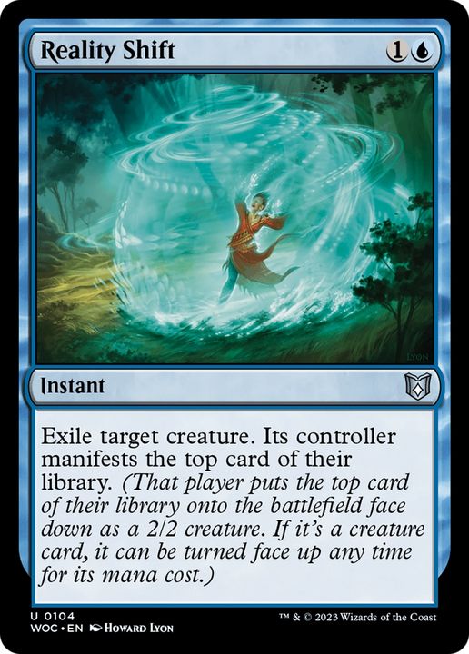 Reality Shift in the group Magic the Gathering / Types / Colors / Blue at Proxyprinters.com (91794)