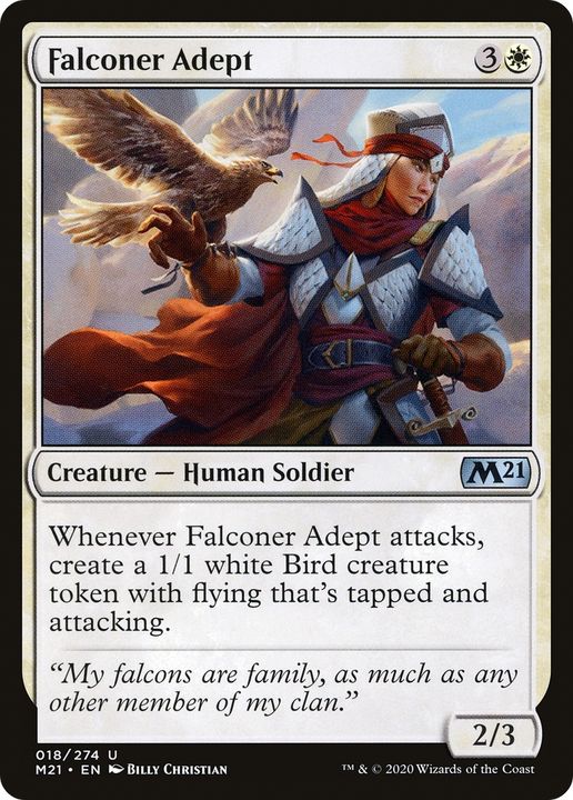 Falconer Adept in the group Magic the Gathering / Types / Colors / White at Proxyprinters.com (91803)