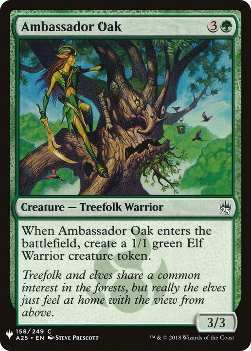 Ambassador Oak in the group Magic the Gathering / Types / Creatures / Warrior at Proxyprinters.com (91843)