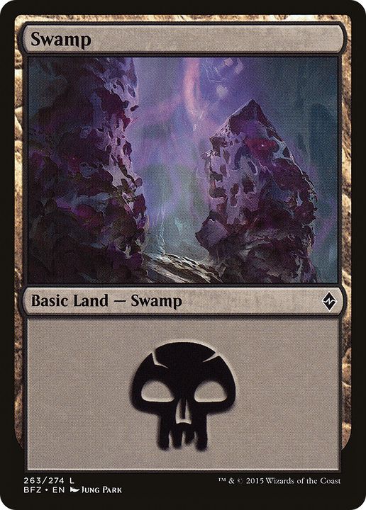 Swamp in the group Magic the Gathering / Sets / Battle for Zendikar Tokens at Proxyprinters.com (91855)