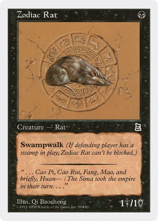 Zodiac Rat in the group Singles at Proxyprinters.com (91857)