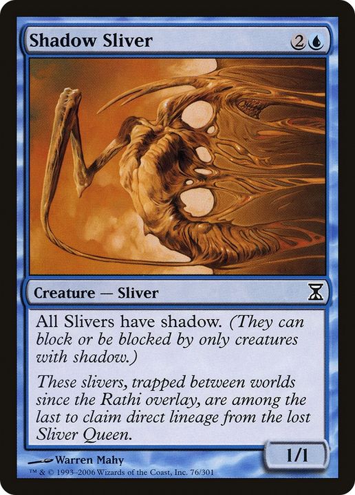 Shadow Sliver in the group Magic the Gathering / Sets / Time Spiral at Proxyprinters.com (91863)