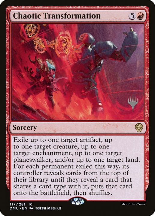 Chaotic Transformation in the group Magic the Gathering / Types / Colors / Red at Proxyprinters.com (91866)