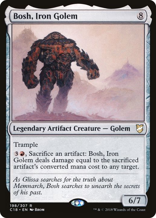 Bosh, Iron Golem in the group Magic the Gathering / Types / Artifacts / Legendary Artifact at Proxyprinters.com (91890)