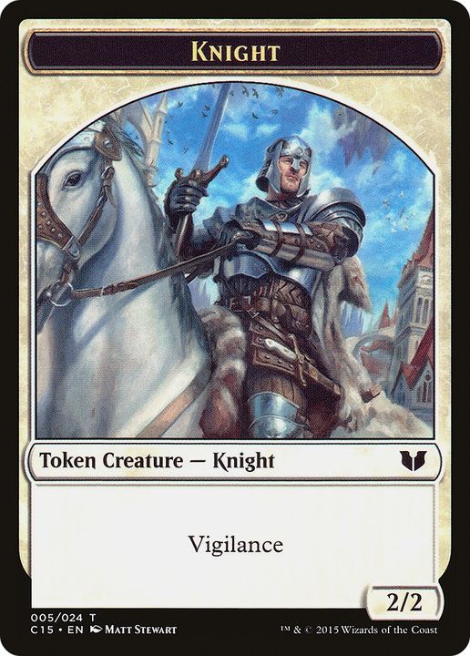 Knight in the group Magic the Gathering / Types / Colors / White at Proxyprinters.com (91903)