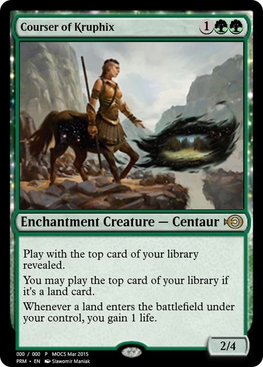 Courser of Kruphix in the group Magic the Gathering / Types / Colors / Green at Proxyprinters.com (91907)