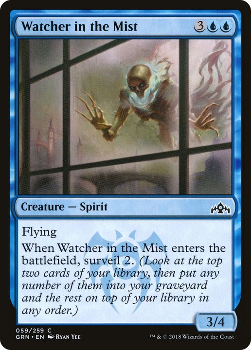 Watcher in the Mist in the group Magic the Gathering / Sets / Guilds of Ravnica at Proxyprinters.com (91910)