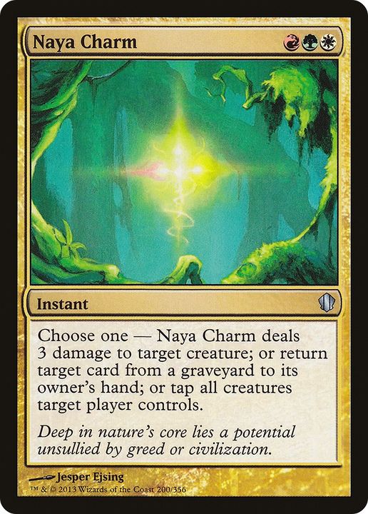 Naya Charm in the group Magic the Gathering / Types / Colors / Multicolors / G, R, W at Proxyprinters.com (91926)