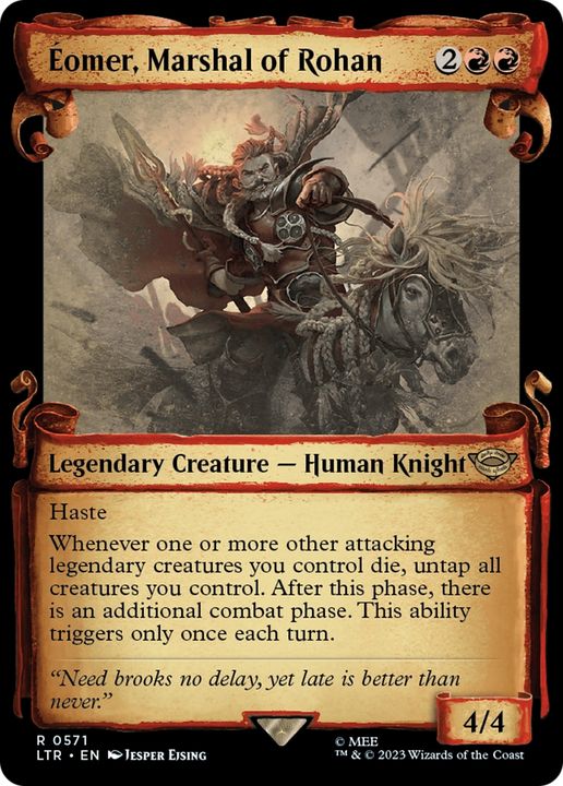 Éomer, Marshal of Rohan in the group Magic the Gathering / Types / Colors / Red at Proxyprinters.com (91938)