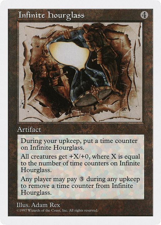 Infinite Hourglass in the group Magic the Gathering / Types / Artifacts / Artifact at Proxyprinters.com (91951)