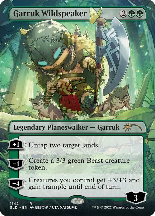 Garruk Wildspeaker in the group Magic the Gathering / Types / Colors / Green at Proxyprinters.com (91963)