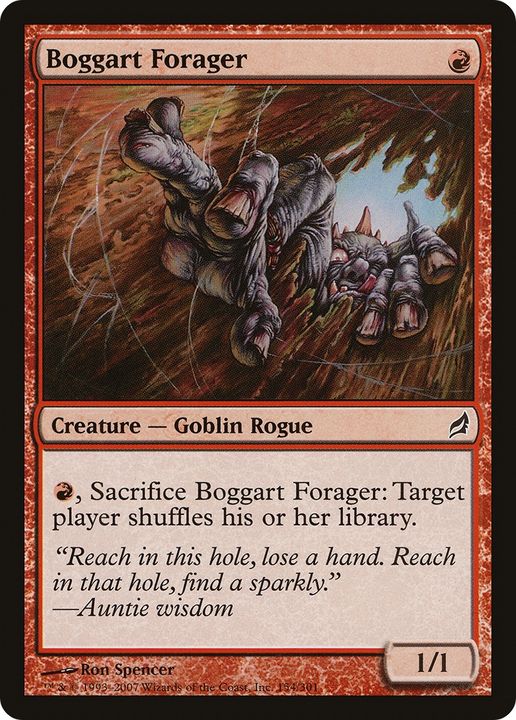 Boggart Forager in the group Magic the Gathering / Types / Colors / Red at Proxyprinters.com (91970)