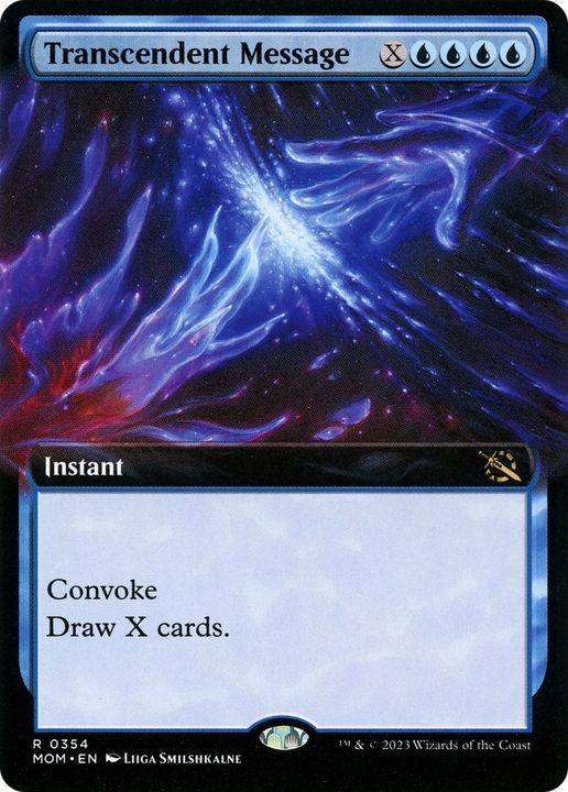 Transcendent Message in the group Magic the Gathering / Types / Colors / Blue at Proxyprinters.com (91973)