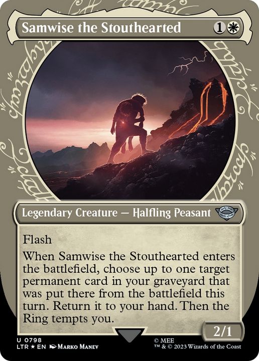 Samwise the Stouthearted in the group Magic the Gathering / Types / Colors / White at Proxyprinters.com (91978)