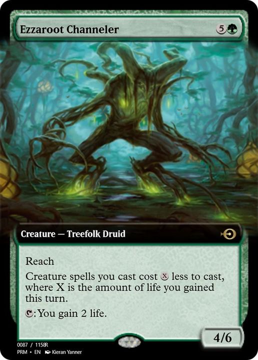 Ezzaroot Channeler in the group Magic the Gathering / Types / Colors / Green at Proxyprinters.com (9198)