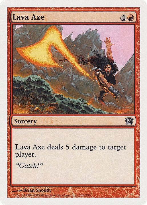 Lava Axe in the group Magic the Gathering / Types / Colors / Red at Proxyprinters.com (91981)