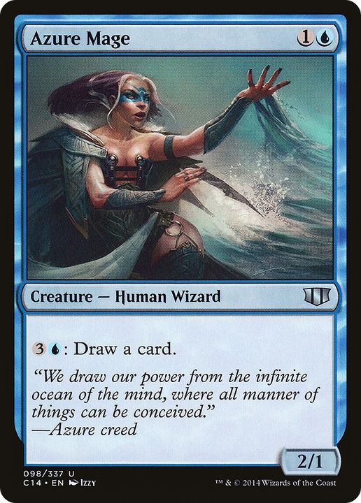 Azure Mage in the group Magic the Gathering / Sets / Commander 2014 at Proxyprinters.com (91982)