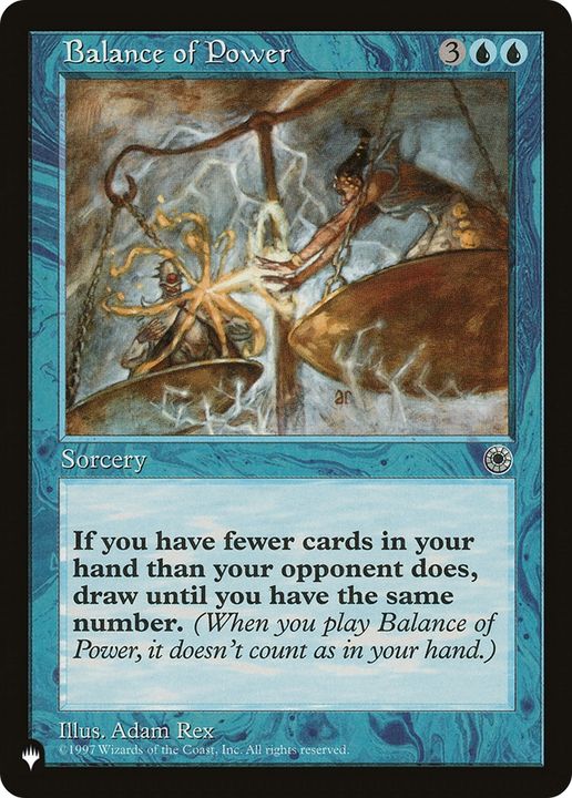 Balance of Power in the group Magic the Gathering / Types / Colors / Blue at Proxyprinters.com (91997)