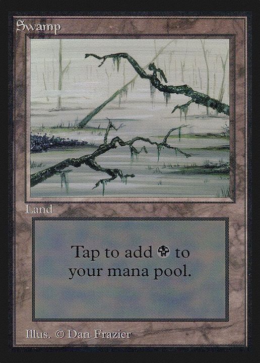 Swamp in the group Magic the Gathering / Types / Land / Swamp at Proxyprinters.com (9200)