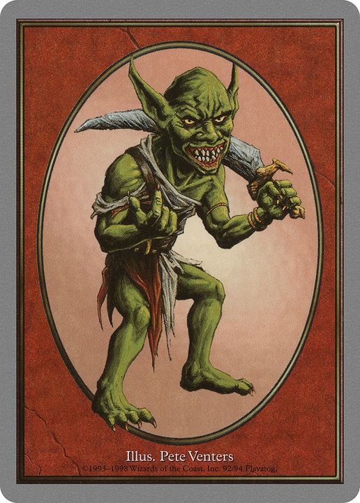 Goblin in the group Magic the Gathering / Types / Colors / Red at Proxyprinters.com (92001)