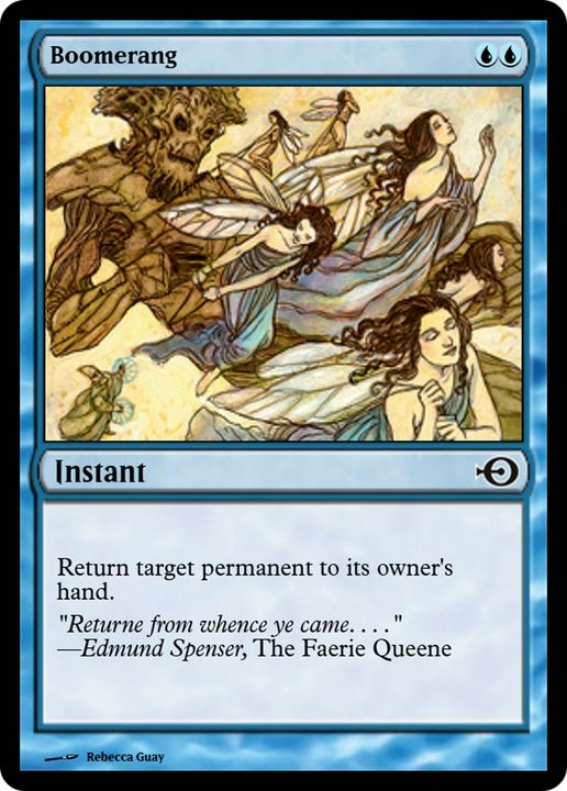 Boomerang in the group Magic the Gathering / Types / Colors / Blue at Proxyprinters.com (92019)