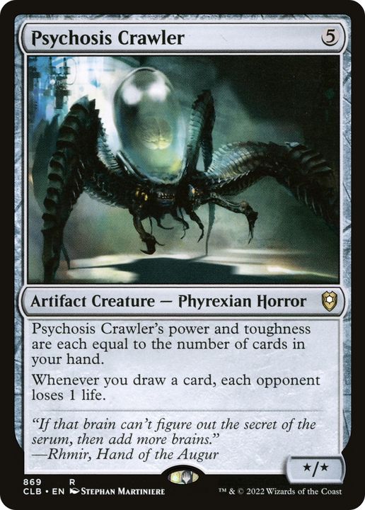 Psychosis Crawler in the group Magic the Gathering / Types / Colors / Colorless at Proxyprinters.com (92020)