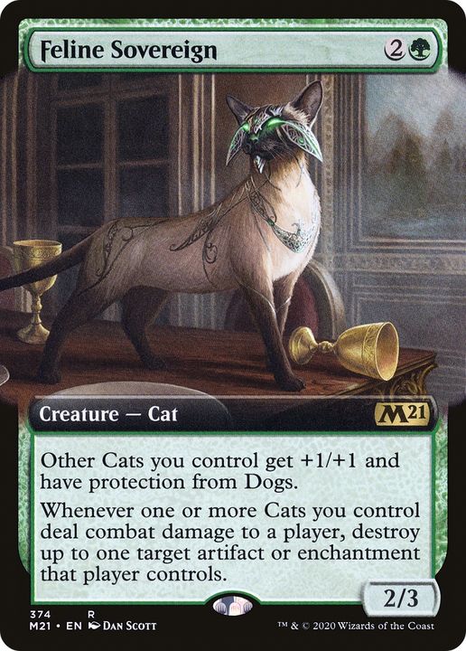 Feline Sovereign in the group Magic the Gathering / Sets / Core Set 2021 at Proxyprinters.com (92028)