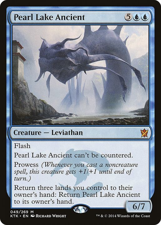 Pearl Lake Ancient in the group Magic the Gathering / Sets / Khans of Tarkir at Proxyprinters.com (92037)