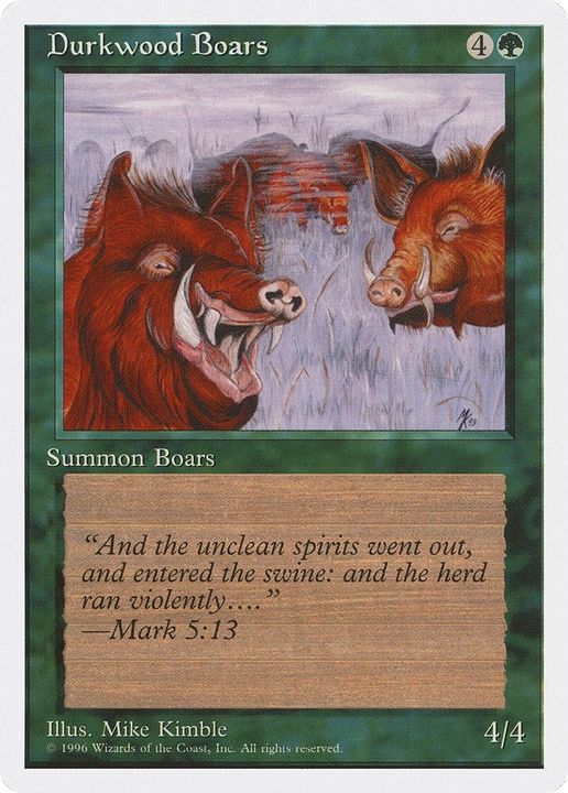 Durkwood Boars in the group Advanced search at Proxyprinters.com (9204)